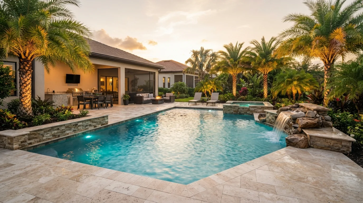 Swimming pool work in Orlando